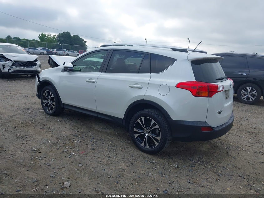 2015 Toyota Rav 4 VIN JTMYFREV8FD079333 IAAI salvage auction — FRONT END, Salvage (Georgia), sold $4,650 on 2026-07-23 (photo 3)