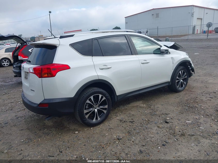 2015 Toyota Rav 4 VIN JTMYFREV8FD079333 IAAI salvage auction — FRONT END, Salvage (Georgia), sold $4,650 on 2026-07-23 (photo 4)