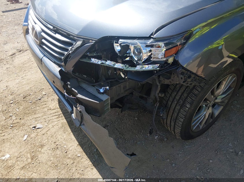 2014 Lexus VIN JTJZK1BA5E2418978 IAAI salvage auction — LEFT FRONT, Salvage (Tennessee), sold $7,300 on 2026-07-15 (photo 6)