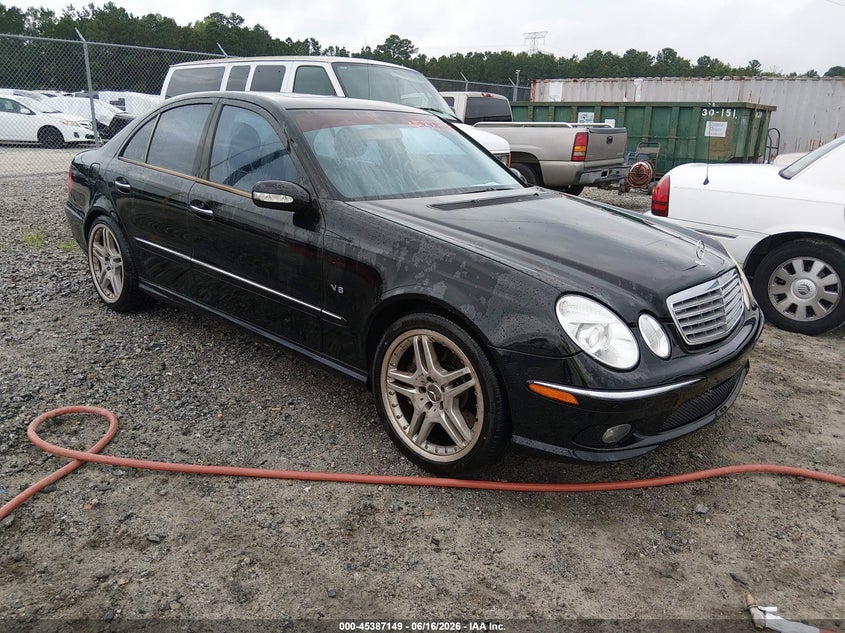 2003 Mercedes-benz E-class VIN WDBUF76JX3A344294 IAAI salvage auction — NORMAL WEAR, Repossession Paperwork (Georgia), sold $3,550 on 2026-07-17 (photo 1)