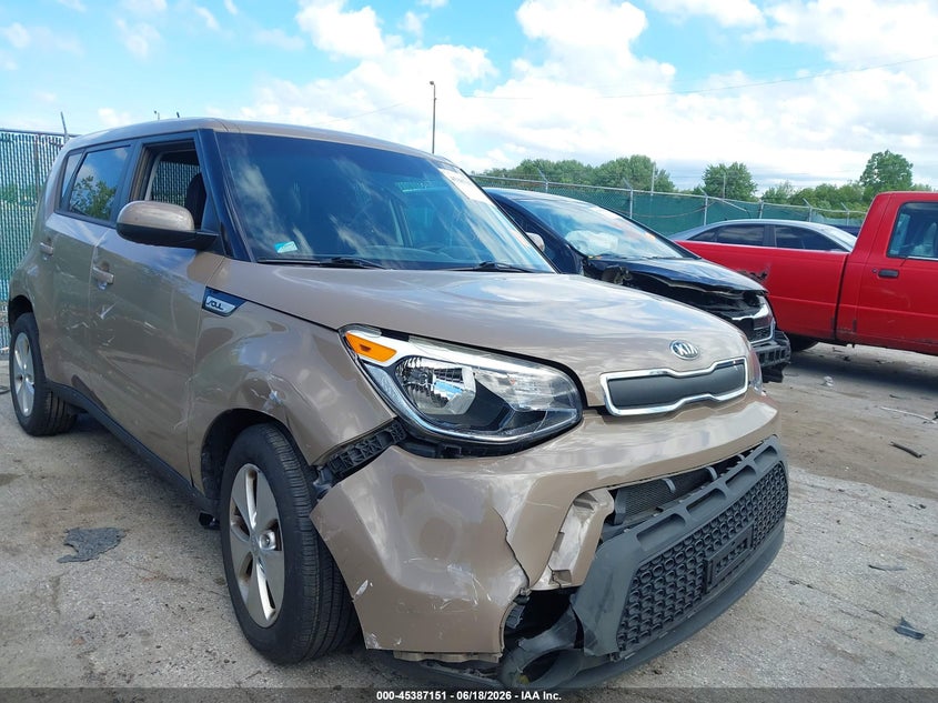 2015 Kia Soul VIN KNDJN2A20F7168335 IAAI salvage auction — FRONT END, Salvage (Ohio), sold $1,350 on 2026-07-14 (photo 6)