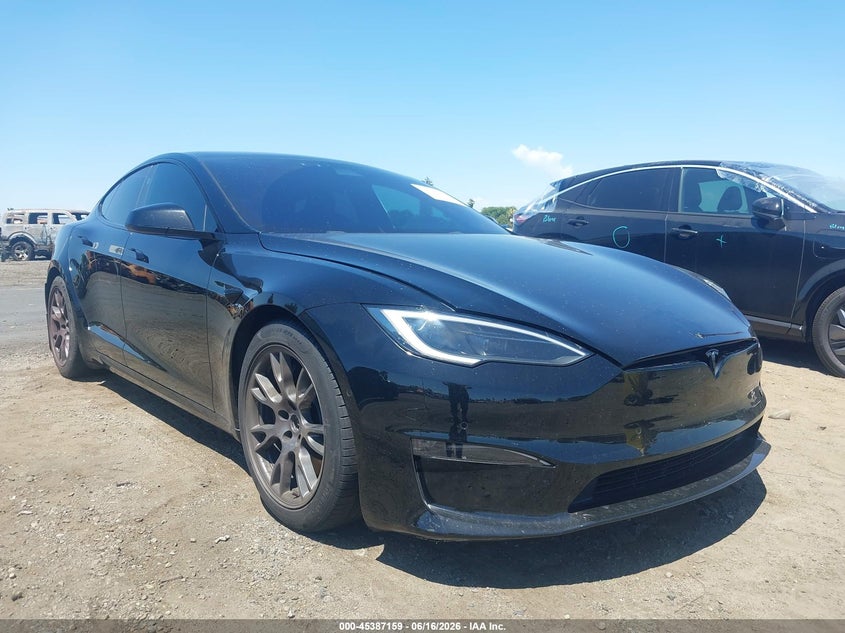 2022 Tesla Model s VIN 5YJSA1E53NF489762 — IAAI salvage auction photo