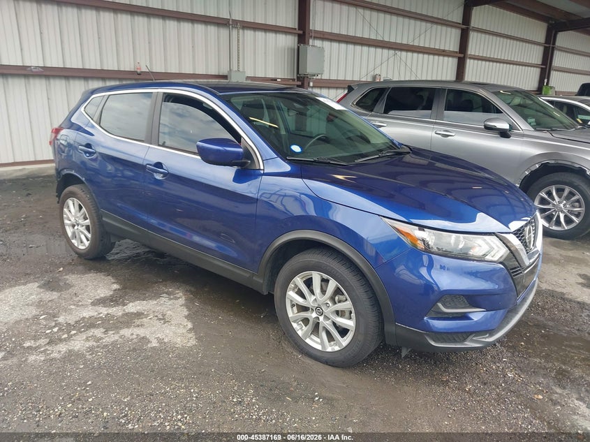 2021 Nissan Rogue VIN JN1BJ1AV3MW304094 IAAI salvage auction — REAR END, Certificate Of Destruction (Florida), sold $2,600 on 2026-07-14 (photo 1)