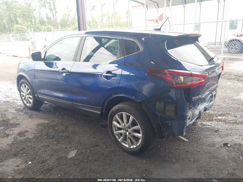 2021 Nissan Rogue VIN JN1BJ1AV3MW304094 IAAI salvage auction — REAR END, Certificate Of Destruction (Florida), sold $2,600 on 2026-07-14 (photo 3)