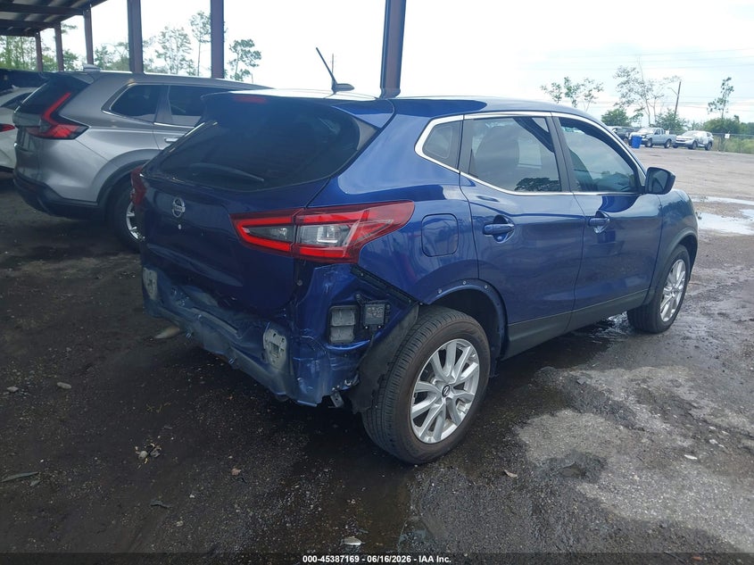 2021 Nissan Rogue VIN JN1BJ1AV3MW304094 IAAI salvage auction — REAR END, Certificate Of Destruction (Florida), sold $2,600 on 2026-07-14 (photo 4)