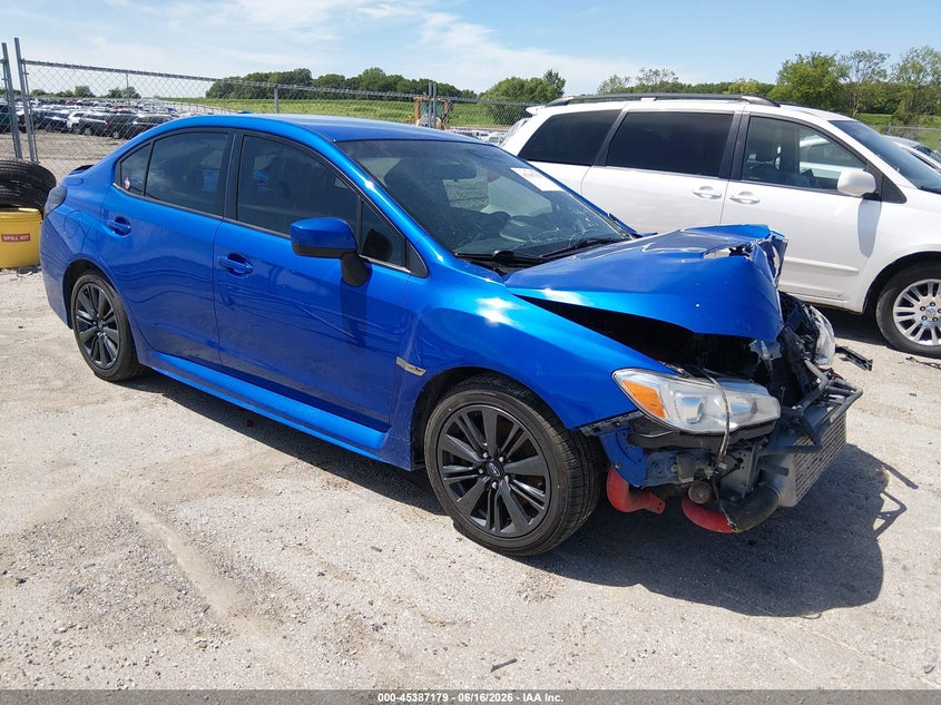 2017 Subaru Wrx VIN JF1VA1B64H9808049 IAAI salvage auction — FRONT END, Salvage (Iowa), sold $1,000 on 2026-07-28 (photo 1)
