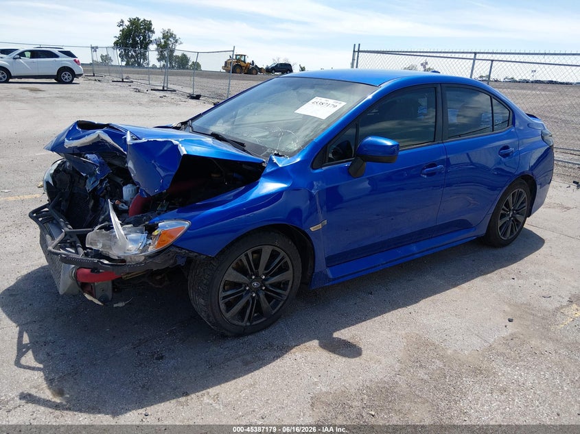 2017 Subaru Wrx VIN JF1VA1B64H9808049 IAAI salvage auction — FRONT END, Salvage (Iowa), sold $1,000 on 2026-07-28 (photo 2)
