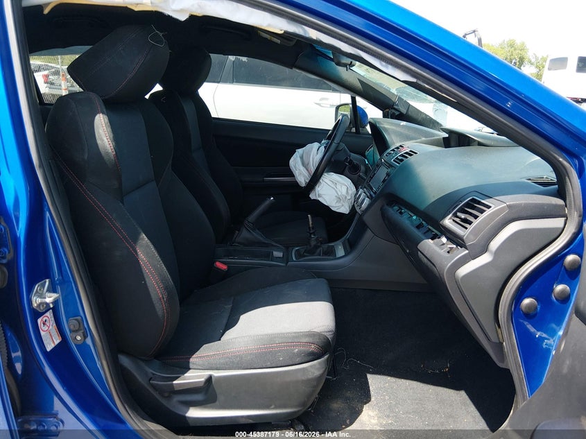 2017 Subaru Wrx VIN JF1VA1B64H9808049 IAAI salvage auction — FRONT END, Salvage (Iowa), sold $1,000 on 2026-07-28 (photo 5)