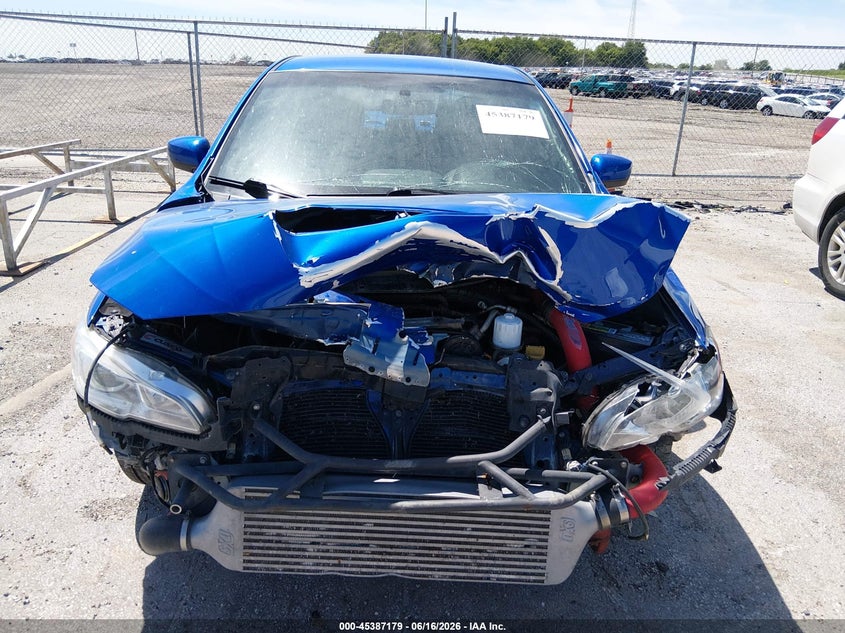 2017 Subaru Wrx VIN JF1VA1B64H9808049 IAAI salvage auction — FRONT END, Salvage (Iowa), sold $1,000 on 2026-07-28 (photo 6)