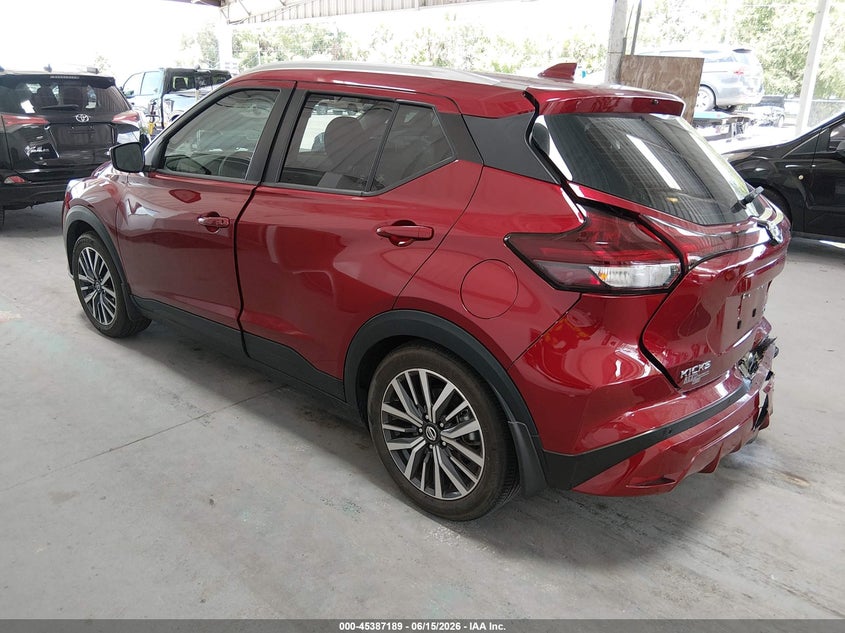 2021 Nissan Kicks VIN 3N1CP5CV0ML514018 IAAI salvage auction — RIGHT REAR, Rebuildable (Florida), sold $3,800 on 2026-07-17 (photo 3)