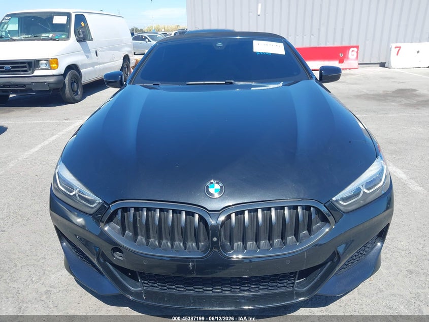 2022 BMW 8er VIN WBAFY4C05NCH75731 IAAI salvage auction — FRONT END, Salvage (California), sold $33,900 on 2026-07-09 (photo 6)