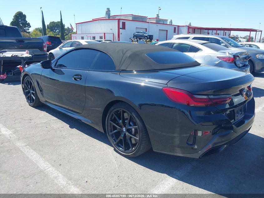2022 BMW 8er VIN WBAFY4C05NCH75731 IAAI salvage auction — FRONT END, Salvage (California), sold $33,900 on 2026-07-09 (photo 3)