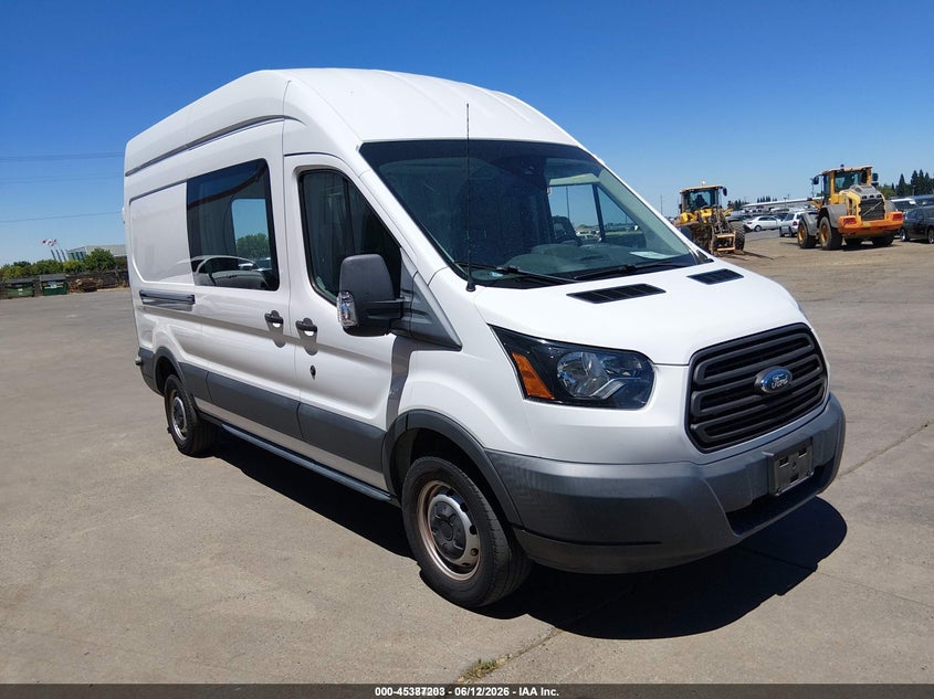 2018 Ford Transit-350 VIN 1FTBW2XM8JKB31226 IAAI salvage auction — NORMAL WEAR, SF97 (California), sold $16,100 on 2026-07-30 (photo 1)