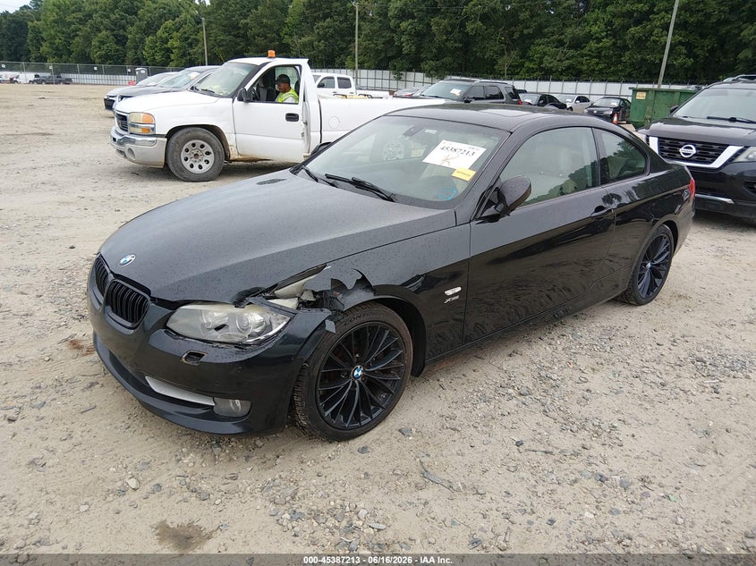 2011 BMW 3 series VIN WBAKF9C54BE262271 IAAI salvage auction — FRONT END, Salvage (Georgia), sold $1,250 on 2026-07-23 (photo 2)