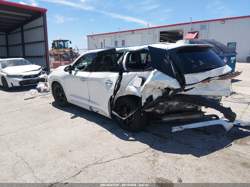 2025 Lexus Tx VIN 5TDAAAB67SS022375 IAAI salvage auction — REAR END, Salvage (Missouri), sold $3,200 on 2026-07-30 (photo 3)