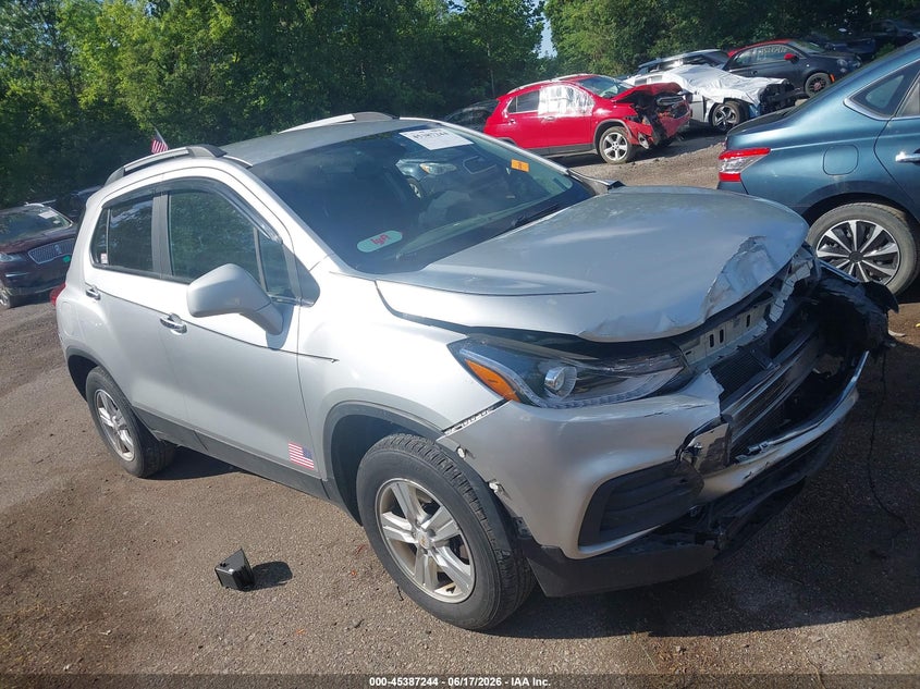 2018 Chevrolet Trax VIN KL7CJPSB9JB730137 IAAI salvage auction — FRONT END, Salvage (Ohio), sold $25 on 2026-07-28 (photo 1)