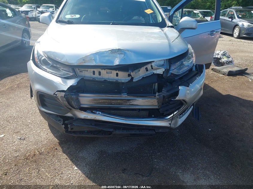 2018 Chevrolet Trax VIN KL7CJPSB9JB730137 IAAI salvage auction — FRONT END, Salvage (Ohio), sold $25 on 2026-07-28 (photo 6)