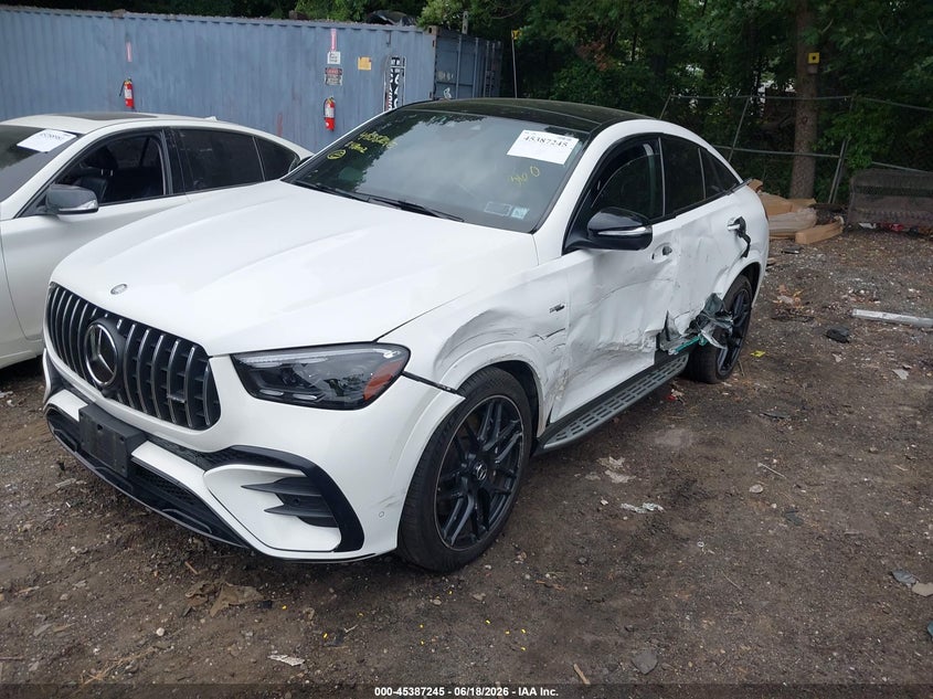 2024 Mercedes-benz Amg gle coupe VIN 4JGFD6BB5RB019155 IAAI salvage auction — SIDE, Salvage Title, sold $54,050 on 2026-08-24 (photo 6)