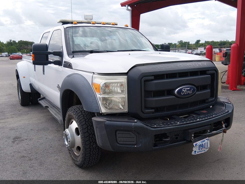2012 Ford F-550 super duty VIN 1FT8W4DT0CEC35731 — IAAI salvage auction photo