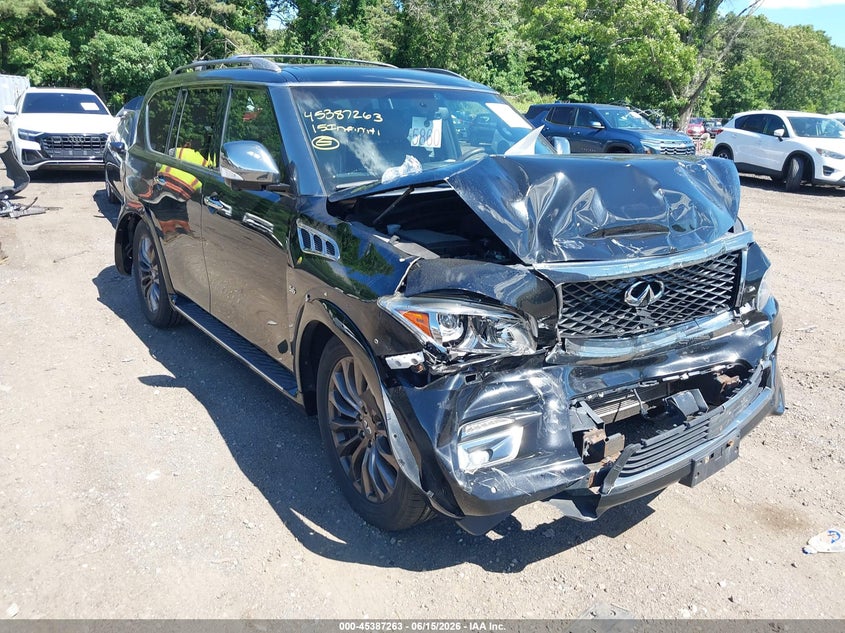 2015 Infiniti Qx80 VIN JN8AZ2NEXF9085951 IAAI salvage auction — FRONT END, Mv-907A (New York), sold $425 on 2026-07-28 (photo 6)