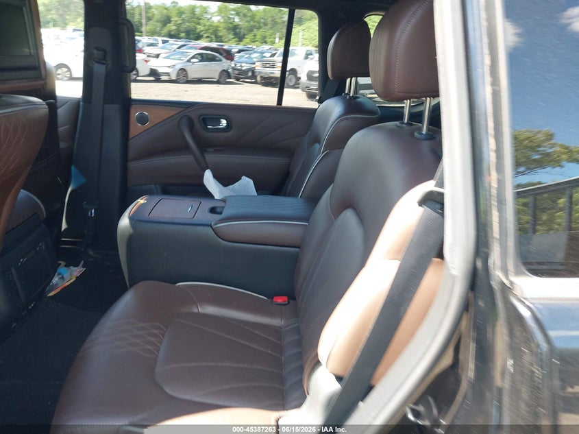 2015 Infiniti Qx80 VIN JN8AZ2NEXF9085951 IAAI salvage auction — FRONT END, Mv-907A (New York), sold $425 on 2026-07-28 (photo 8)