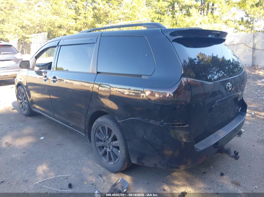2011 Toyota Sienna VIN 5TDDK3DC5BS006717 IAAI salvage auction — FRONT END, Clear (New York), sold $1,325 on 2026-07-21 (photo 3)