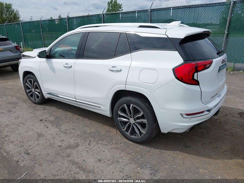 2018 Gmc Terrain VIN 3GKALSEX9JL218573 IAAI salvage auction — FRONT END, Mv-907A (New York), sold $3,150 on 2026-07-05 (photo 3)