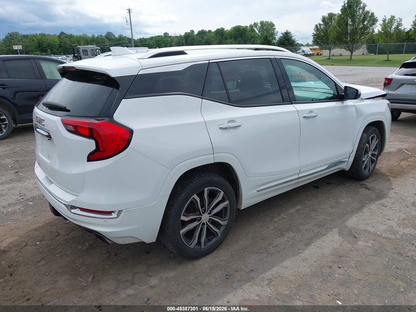 2018 Gmc Terrain VIN 3GKALSEX9JL218573 IAAI salvage auction — FRONT END, Mv-907A (New York), sold $3,150 on 2026-07-05 (photo 4)
