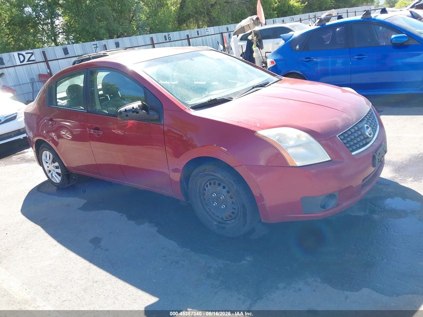 2007 Nissan Sentra VIN 3N1AB61E47L691531 IAAI salvage auction — SIDE, Salvage (Utah), sold $625 on 2026-07-09 (photo 1)