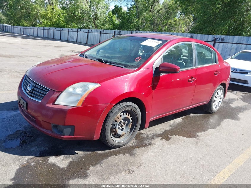 2007 Nissan Sentra VIN 3N1AB61E47L691531 IAAI salvage auction — SIDE, Salvage (Utah), sold $625 on 2026-07-09 (photo 2)