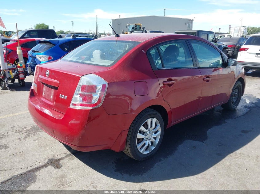 2007 Nissan Sentra VIN 3N1AB61E47L691531 IAAI salvage auction — SIDE, Salvage (Utah), sold $625 on 2026-07-09 (photo 4)