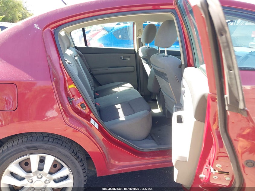 2007 Nissan Sentra VIN 3N1AB61E47L691531 IAAI salvage auction — SIDE, Salvage (Utah), sold $625 on 2026-07-09 (photo 8)