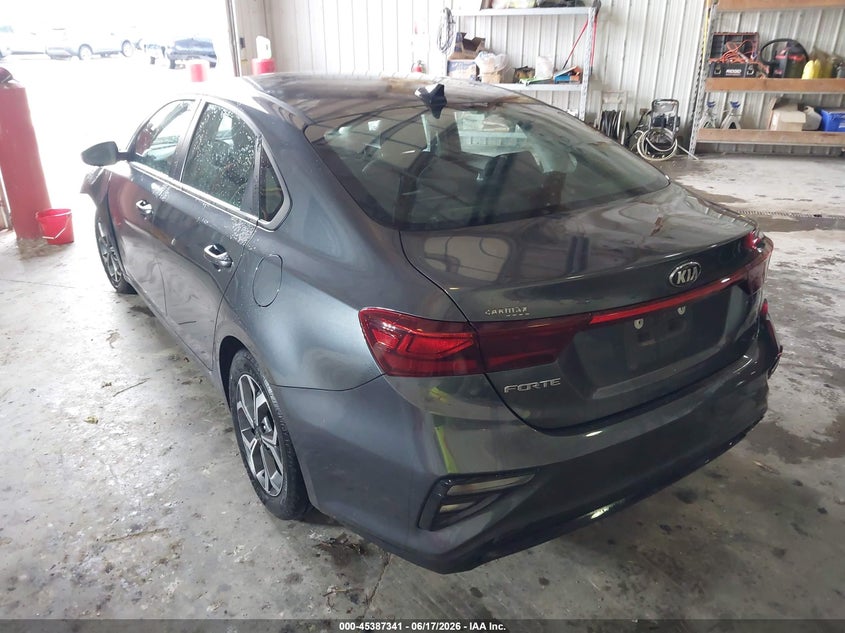 2021 Kia Forte VIN 3KPF24AD5ME339895 IAAI salvage auction — FRONT END, Salvage (Illinois), sold $1,850 on 2026-07-24 (photo 3)
