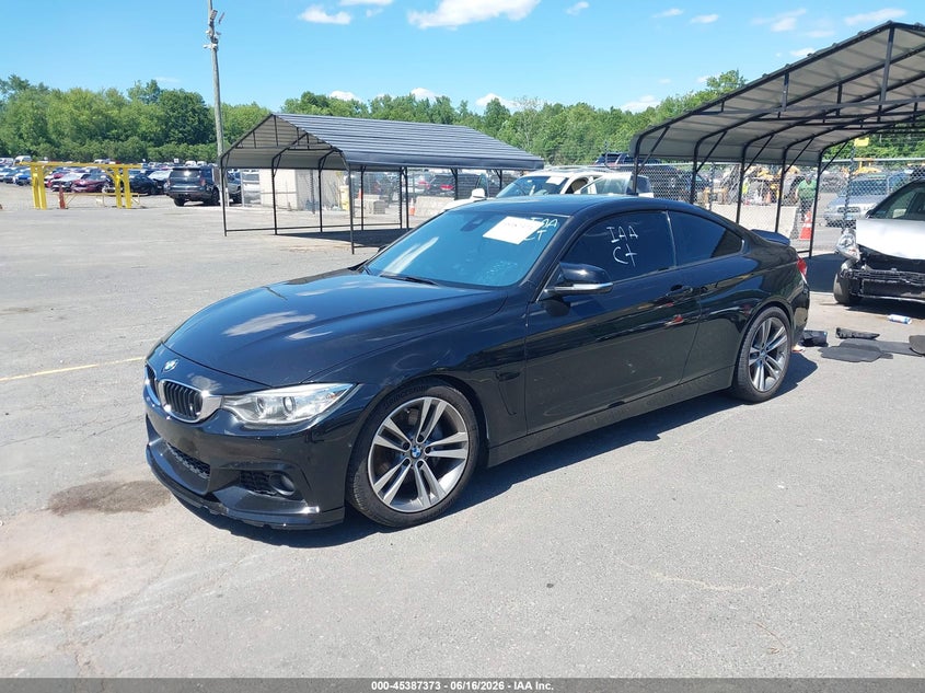 2017 BMW 4er VIN WBA4P3C5XHK528051 IAAI salvage auction — SIDE, Salvage Title, sold $8,250 on 2026-07-16 (photo 2)