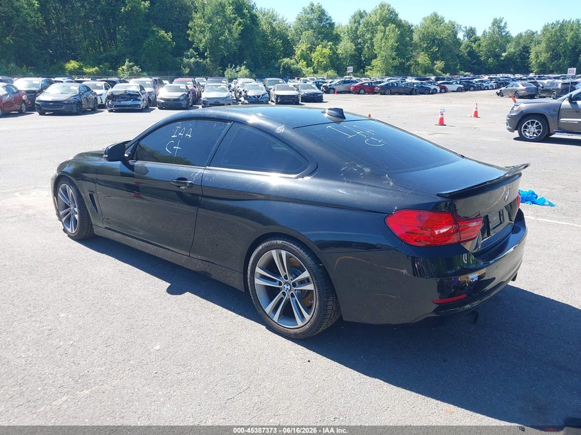 2017 BMW 4er VIN WBA4P3C5XHK528051 IAAI salvage auction — SIDE, Salvage Title, sold $8,250 on 2026-07-16 (photo 3)