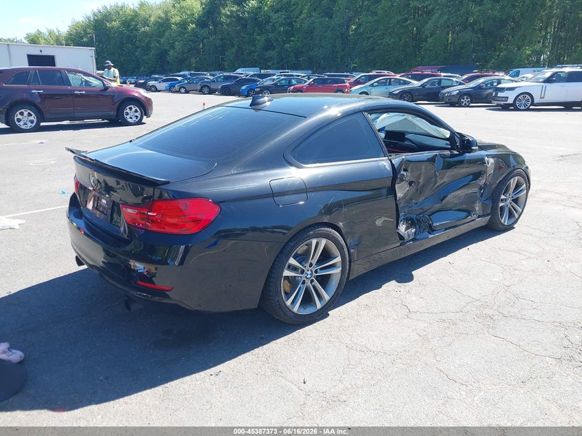 2017 BMW 4er VIN WBA4P3C5XHK528051 IAAI salvage auction — SIDE, Salvage Title, sold $8,250 on 2026-07-16 (photo 4)