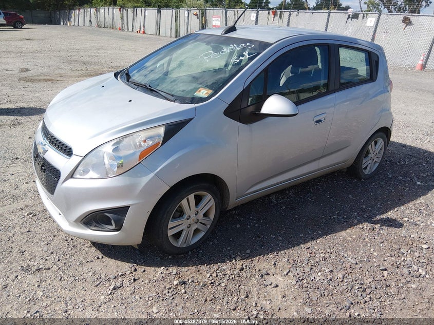 2015 Chevrolet Spark VIN KL8CD6S93FC732011 IAAI salvage auction — NORMAL WEAR, Clear (New Jersey), sold $875 on 2026-07-07 (photo 2)