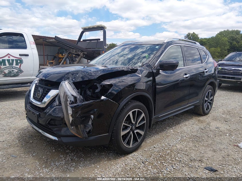 2019 Nissan Rogue VIN 5N1AT2MV3KC720659 IAAI salvage auction — FRONT END, Salvage Title, sold $4,300 on 2026-07-18 (photo 2)