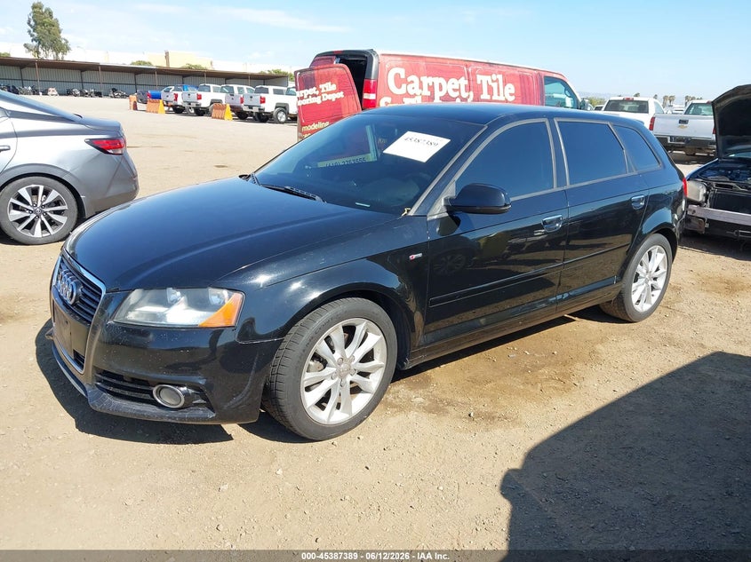 2011 Audi A3 VIN WAUBJAFM0BA137536 IAAI salvage auction — NORMAL WEAR, Clear - Dealer Only (California), sold $375 on 2026-07-29 (photo 2)