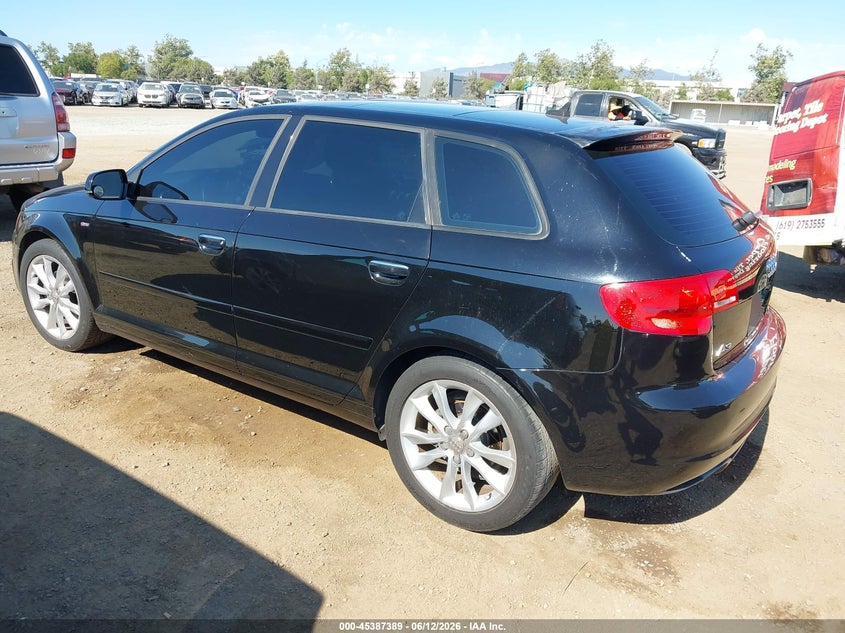 2011 Audi A3 VIN WAUBJAFM0BA137536 IAAI salvage auction — NORMAL WEAR, Clear - Dealer Only (California), sold $375 on 2026-07-29 (photo 3)