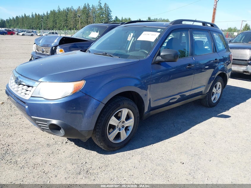 2011 Subaru Forester VIN JF2SHABC4BH711432 IAAI salvage auction — REAR END, Bill Of Sale (Washington), sold $825 on 2026-07-09 (photo 2)