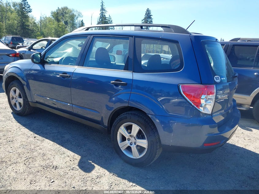 2011 Subaru Forester VIN JF2SHABC4BH711432 IAAI salvage auction — REAR END, Bill Of Sale (Washington), sold $825 on 2026-07-09 (photo 3)