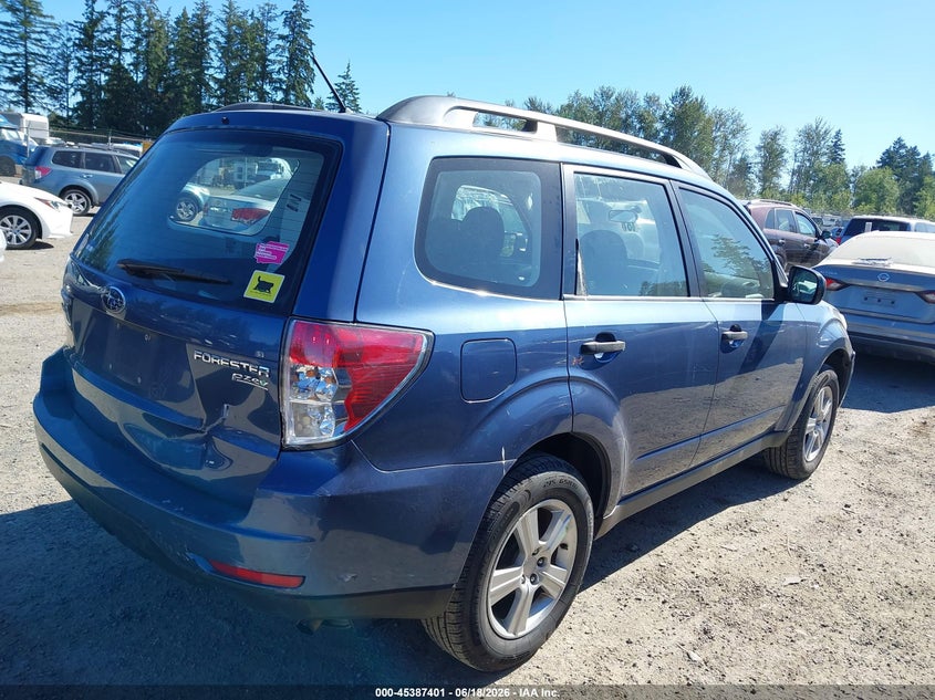 2011 Subaru Forester VIN JF2SHABC4BH711432 IAAI salvage auction — REAR END, Bill Of Sale (Washington), sold $825 on 2026-07-09 (photo 4)