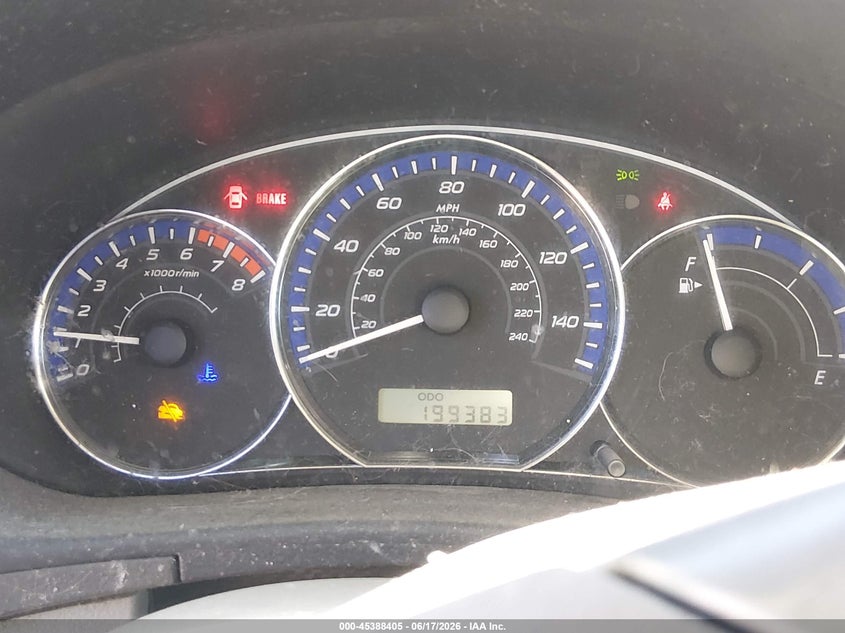 2010 Subaru Forester VIN JF2SH6AC8AG750009 IAAI salvage auction — NORMAL WEAR, Clear (Colorado), sold $425 on 2026-07-14 (photo 7)