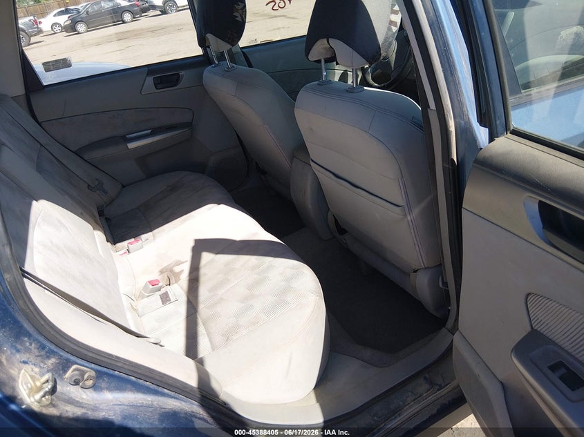 2010 Subaru Forester VIN JF2SH6AC8AG750009 IAAI salvage auction — NORMAL WEAR, Clear (Colorado), sold $425 on 2026-07-14 (photo 8)