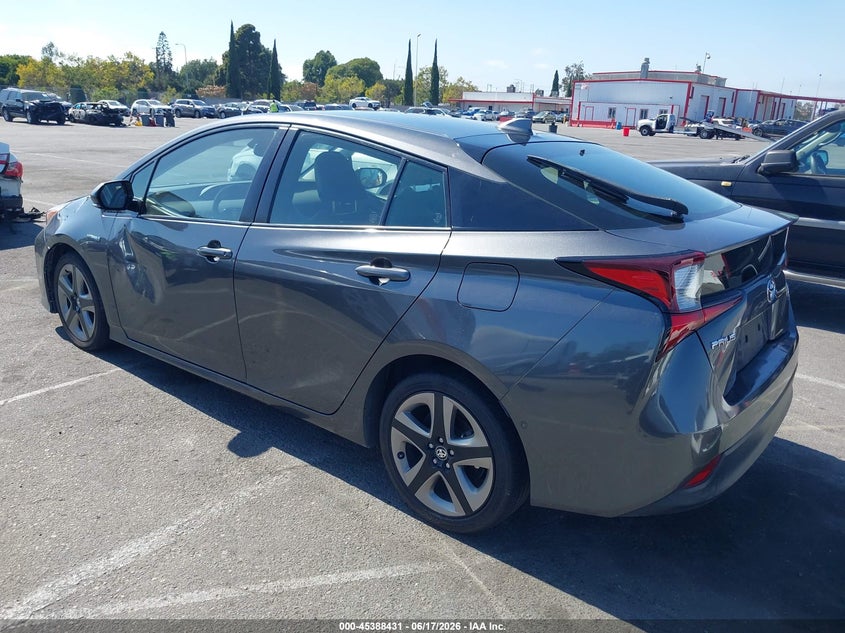 2019 Toyota Prius VIN JTDKARFU2K3090712 IAAI salvage auction — RIGHT SIDE, Salvage Title, sold $2,250 on 2026-07-24 (photo 3)