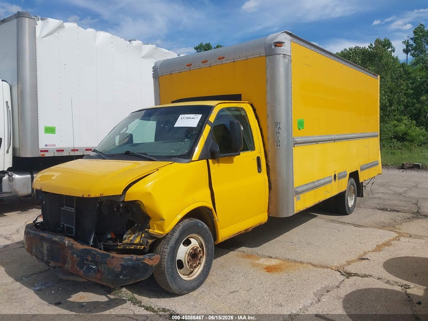 2010 Gmc Savana VIN 1GD6G4BG3A1900583 IAAI salvage auction — FRONT END, Salvage (Illinois), sold $125 on 2026-07-08 (photo 2)