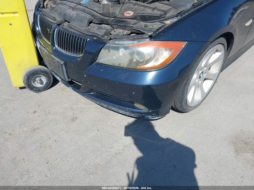 2006 BMW 3 series VIN WBAVB33516KS31816 IAAI salvage auction — NORMAL WEAR, Clear - Dealer Only (California), sold $450 on 2026-07-13 (photo 6)