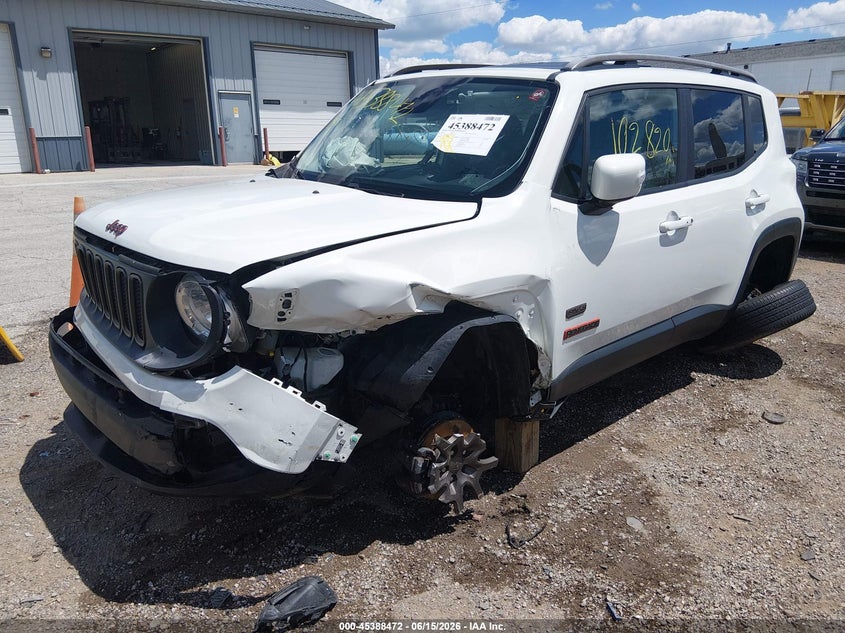 2016 Jeep Renegade VIN ZACCJBBTXGPD71247 IAAI salvage auction — FRONT END, Clear (Indiana), sold $50 on 2026-07-22 (photo 6)