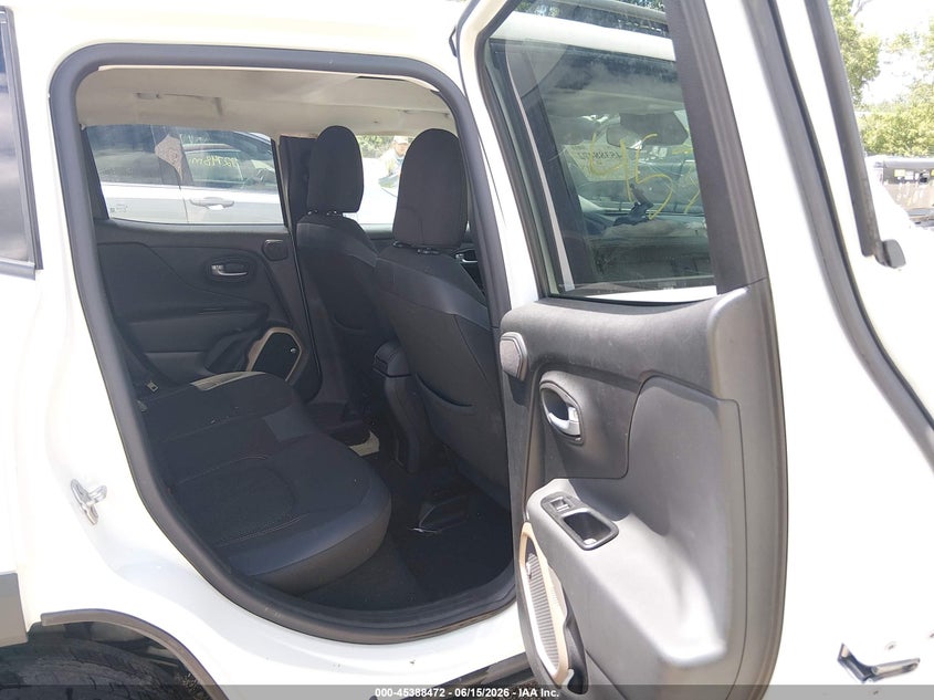 2016 Jeep Renegade VIN ZACCJBBTXGPD71247 IAAI salvage auction — FRONT END, Clear (Indiana), sold $50 on 2026-07-22 (photo 8)
